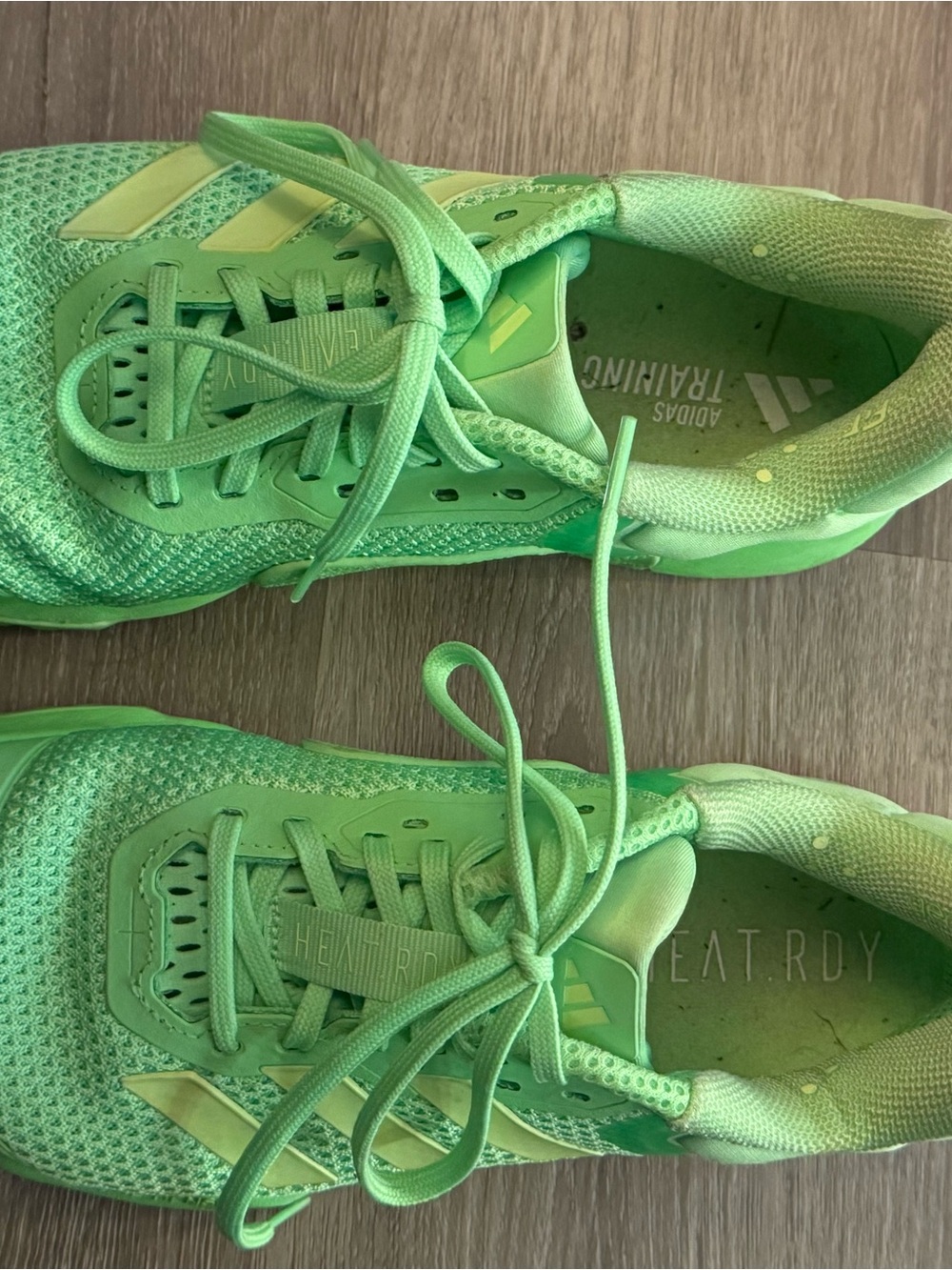 adidas Bright Green dropset